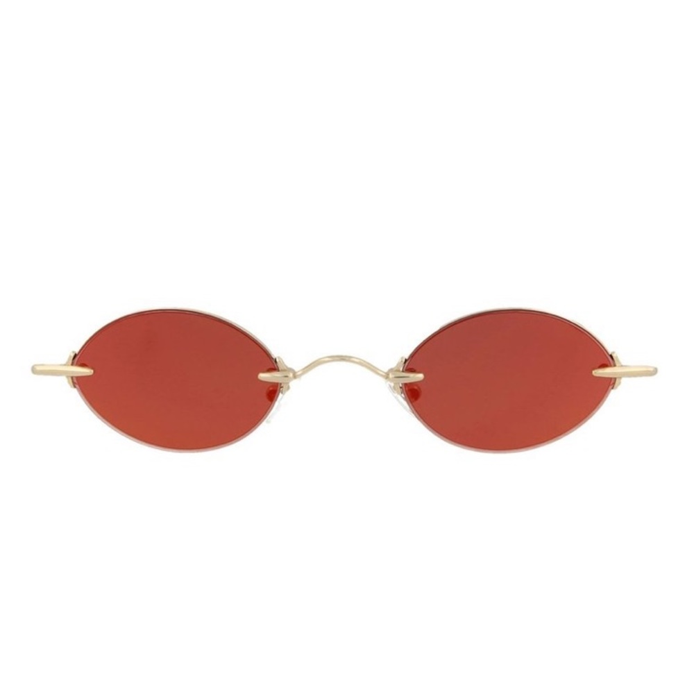 CHRISTOPHER KANE ROUND OVAL SUNGLASSES